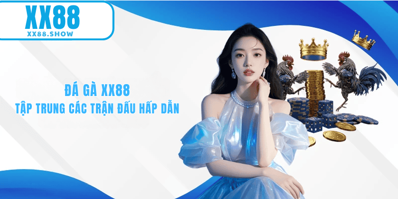 Đá gà XX88 nơi tập trung của của các trận đấu hấp dẫn 