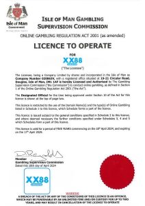 Thương hiệu hiện nhận được rất nhiều giấy phép hoạt động hợp pháp